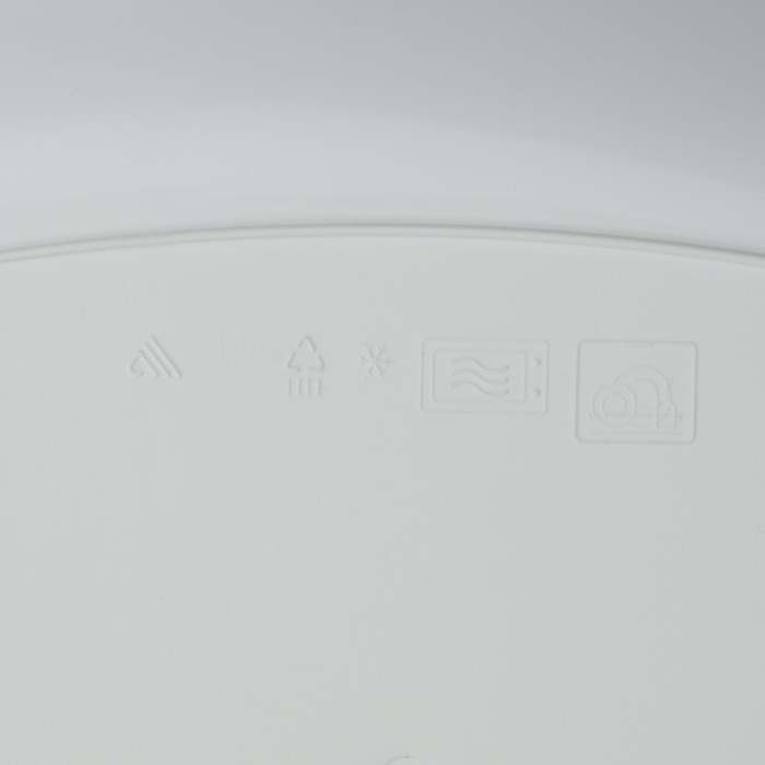 Тарелка плоская &laquo;Квадро&raquo;, 22&times;22 см, цвет белый