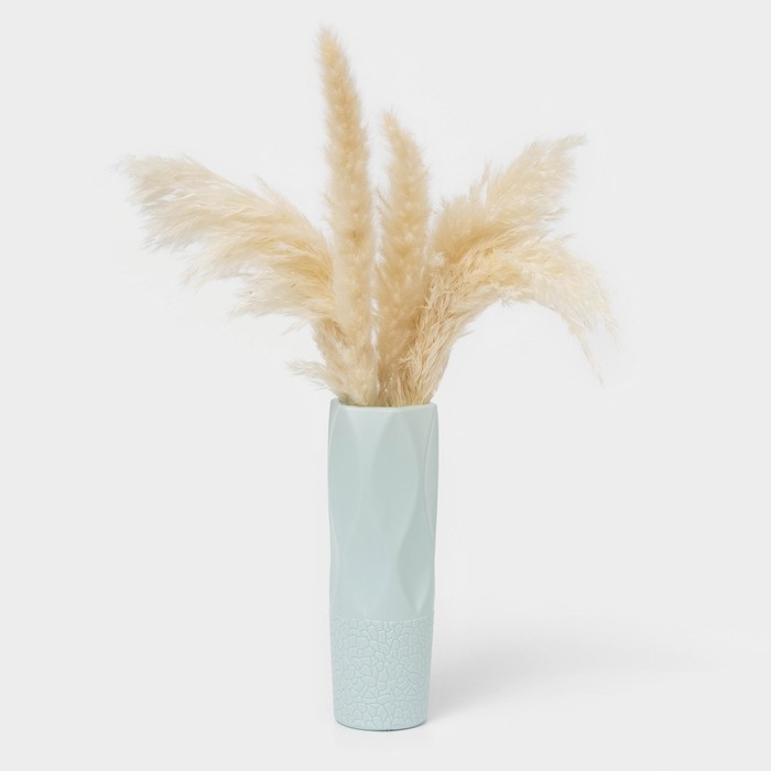 Ваза для цветов, 7&times;7&times;20,8 см, 650 мл, цвет МИКС