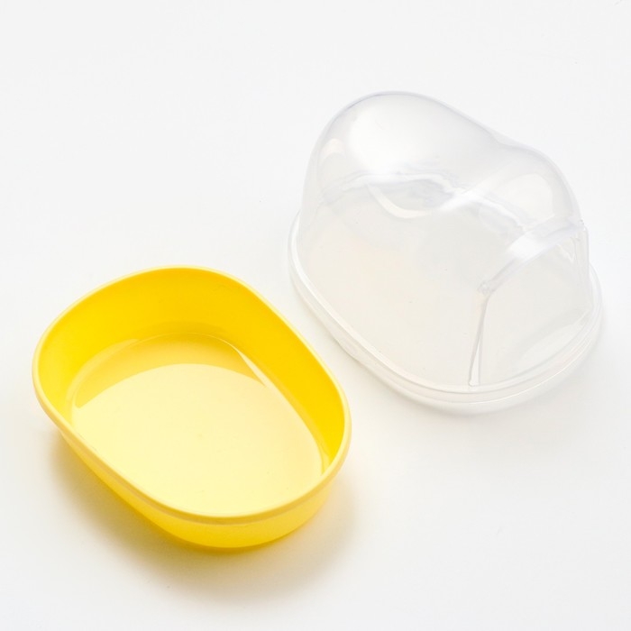 Туалет для грызунов фигурный "Пижон", 13 х 10 х 10 см, жёлтый