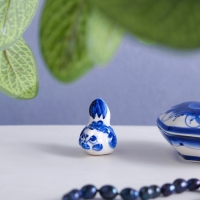 Сувенир &laquo;Синичка&raquo;, малая, 4 см, гжель