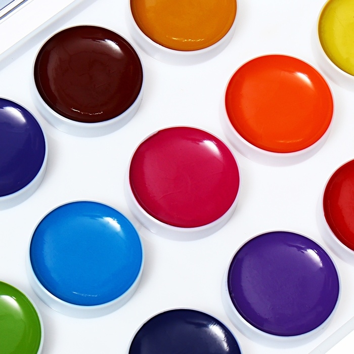 Акварель 18 цветов, ErichKrause Kids Space Animals, медовая, с УФ защитой яркости, пластиковая коробка, европодвес Акварель 18 цветов, ErichKrause Kids Space Animals, медовая, с УФ защитой яркости, пластиковая коробка, европодвес