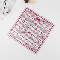 Набор линеек для квилтинга и пэчворка 30&times;30/25&times;25/15&times;15/10&times;10 см, толщина 3 мм