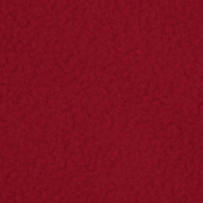 Лоскут флис, односторонний, 50 &times; 50 см, 190 г/м, цвет красный №1B