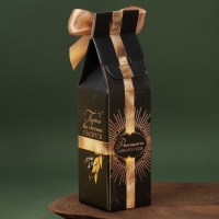 Свечи в стакане новогодние &laquo;Новый год: Благополучия в Новом году&raquo;, набор, 2 шт., аромат еловые шишки