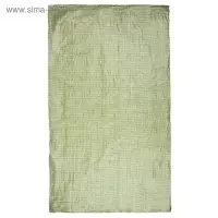 Мешок полипропиленовый 50&times;90 см, для строительного мусора, зеленый, 50 кг