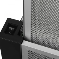 Вытяжка встраиваемая HBH 6230 BK черный
