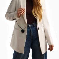 Портупея с кулоном &laquo;Сердечко&raquo; кожа, трансформер, чёрная, 150 см