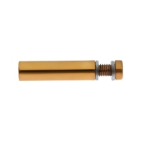 Дистанционный держатель для табличек, 12х50 мм, цвет золото,набор 10 шт.