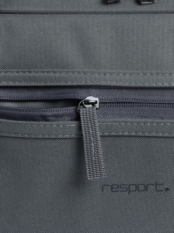 Сумка спортивная на молнии, размер универсальный , цвет серый