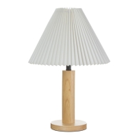 Настольная лампа "Сандр" E27 40Вт светлое дерево 31х31х45 см RISALUX