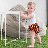 Многоразовый подгузник &laquo;Геометрия&raquo;