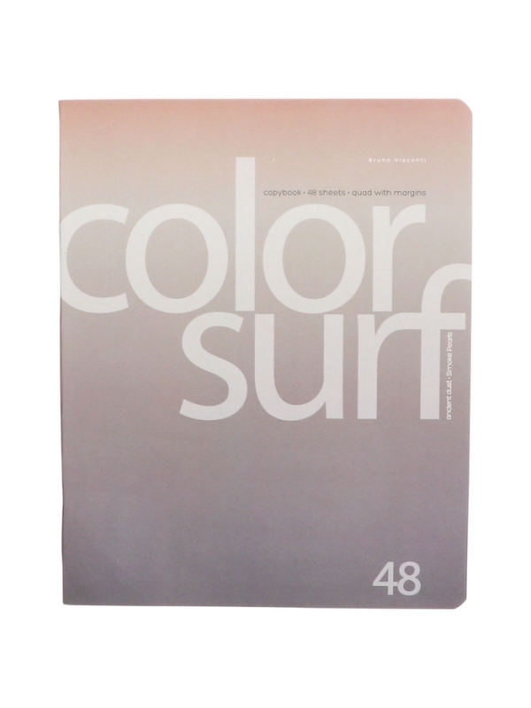 Тетрадь 48л кл COLOR SURF, МИКС