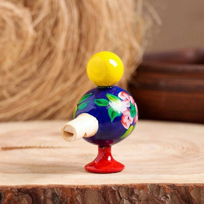 Свистулька &laquo;Птичка&raquo;, 8,5 см, микс, ручная роспись