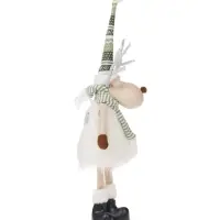 Фигура текстиль &laquo;Новогодний лосик&raquo; 58 см, 10 LED, от батареек АА&times;3, свечение тёплое белое