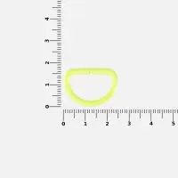 Полукольцо Semiring, М, желтый неон