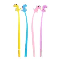 Ручка - прикол гелевая &laquo;Дино&raquo;, синий стержень, МИКС