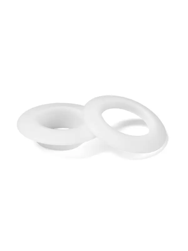 Люверсы для штор d=15.5/26.5 мм, (наб 100 шт цена за наб), цвет белый