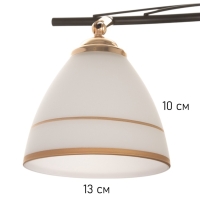 Люстра "Кира" 4х40Вт Е27 черный/золото