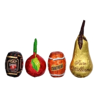 Новый год. Шоколад фигурный ROYAL DES LYS, с ликёрной начинкой, 13 г