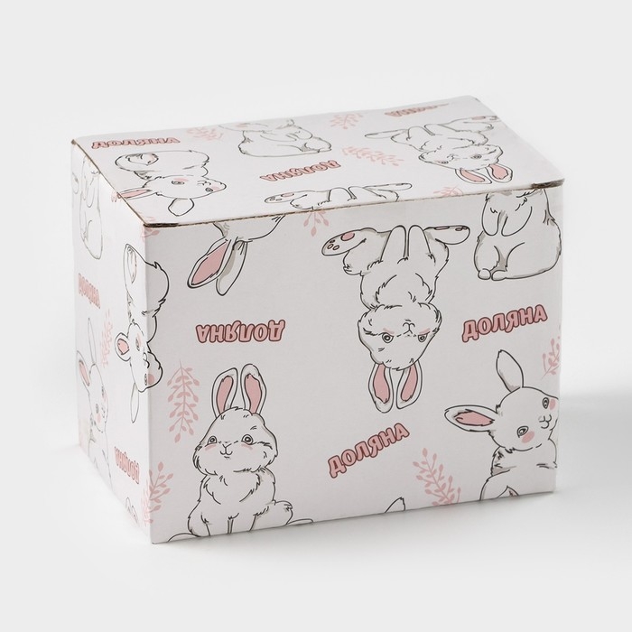 Подставка для яиц Доляна &laquo;Зайка&raquo;, 12,5&times;8&times;9,5 см