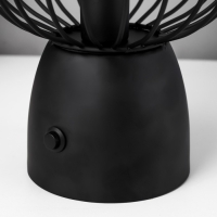 Ночник "Арти" LED от батареек 3хАА черный 15х15х25 см RISALUX