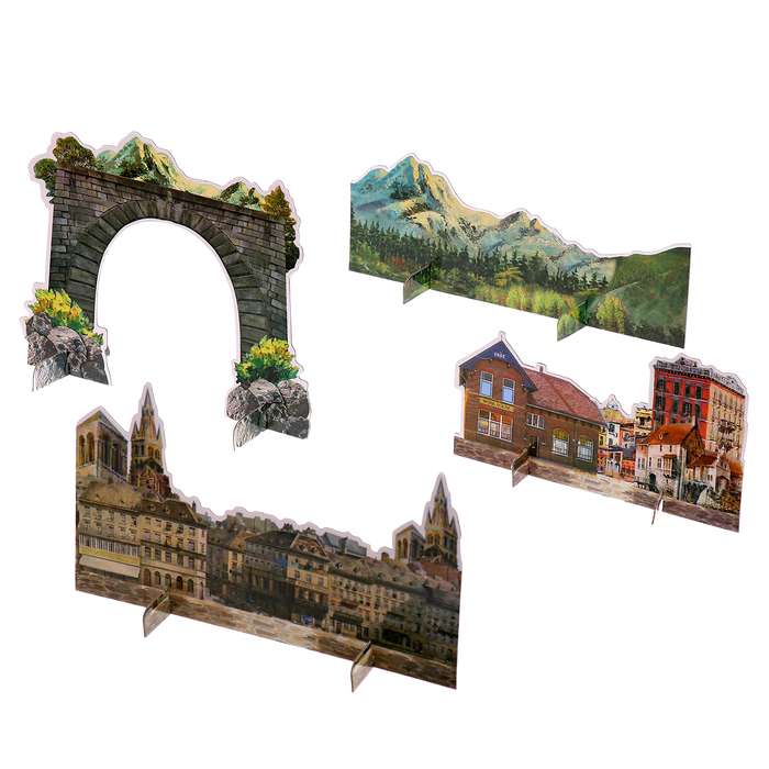 Железная дорога &laquo;Скорый поезд&raquo;, радиоуправление, эффект дыма