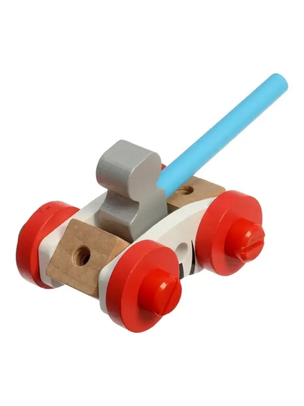 Набор инструментов детский "Собери животных", деревянный конструктор