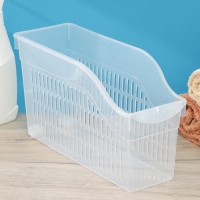 Контейнер для хранения на колёсиках RICCO, 6 л, 35,5&times;13&times;20 см, с ручкой, цвет прозрачный