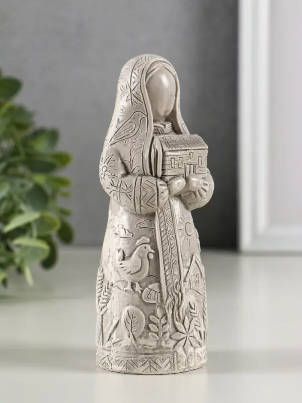 Фигура гипс "Берегиня Материнской Земли" 13х6 см, под камень