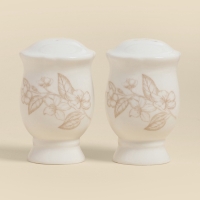 Набор для специй SL Home &laquo;Аманде&raquo;, 5&times;5&times;8 см, солонка, перечница, фарфор, белый