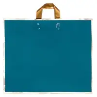 Пакет с петлевой ручкой синий 50 х 41 х 10 см 80 мкм