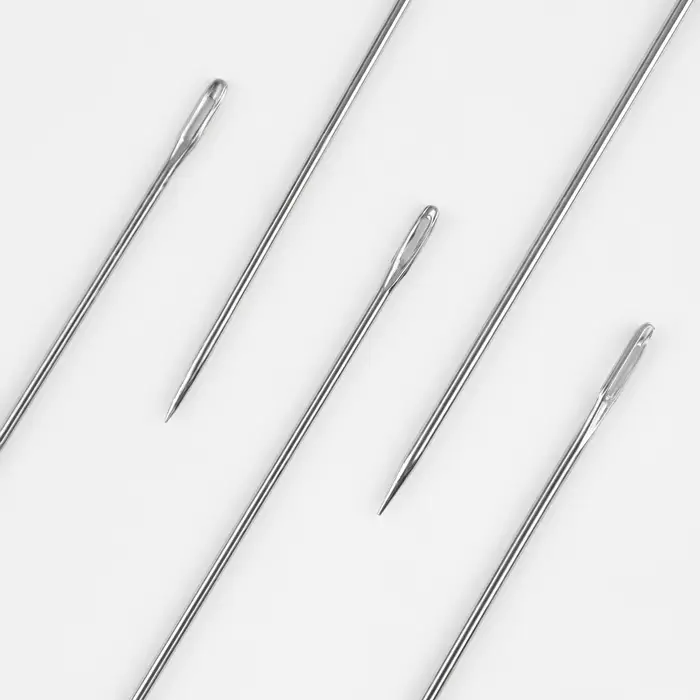 Иглы швейные &laquo;Ассорти&raquo;, d=0.9-1 мм, 5.4-6.4 см, 18 шт.