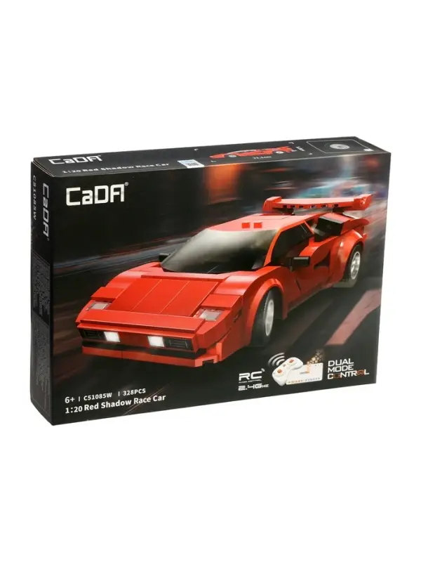 Конструктор радиоуправляемый "Спорткар", 328 деталей, 2 варианта управления