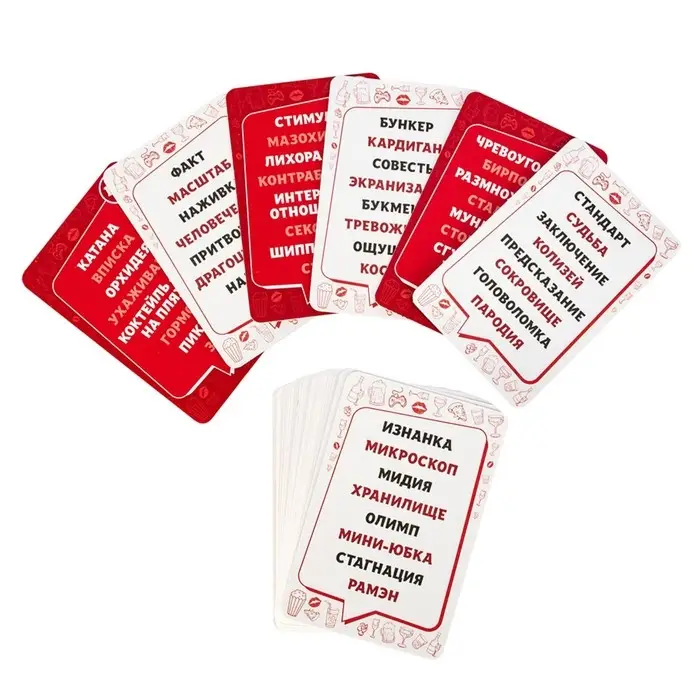 Настольная игра &laquo;&lrm;С полуслова&raquo;&lrm;, 18 +