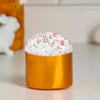 Форма бумажная для кулича &laquo;Оранжевая&raquo;, 60&times;45 мм