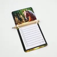 Магнит с блоком и карандашом &laquo;Новогодний&raquo;, микс 5 шт., 7&times;14.4 см