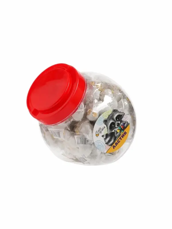 Ластик фигурный &laquo;Барашек&raquo; сборный, штрихкод на штуке