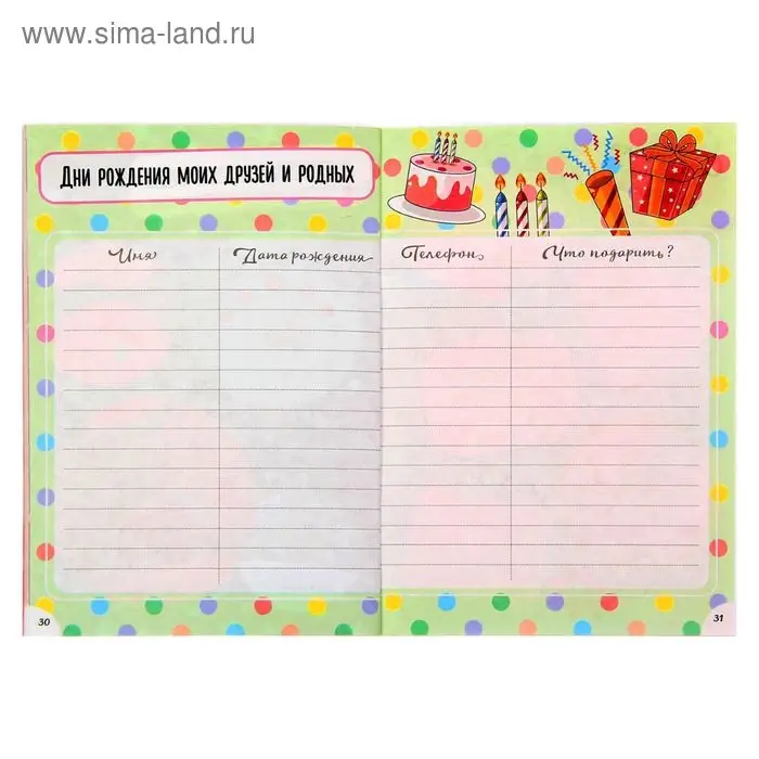 Анкета для девочек "Анкета классной девчонки и её подруг", А5, 32 страницы