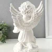 Статуэтка "Ангелочек сидячий с чашей" 33х21х17,5 см