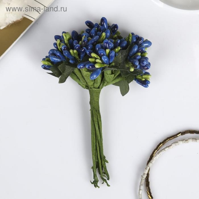 Декор для творчества " Цветы" МИКС 9 см (1 набор=1 букету) в букете 12 цветов