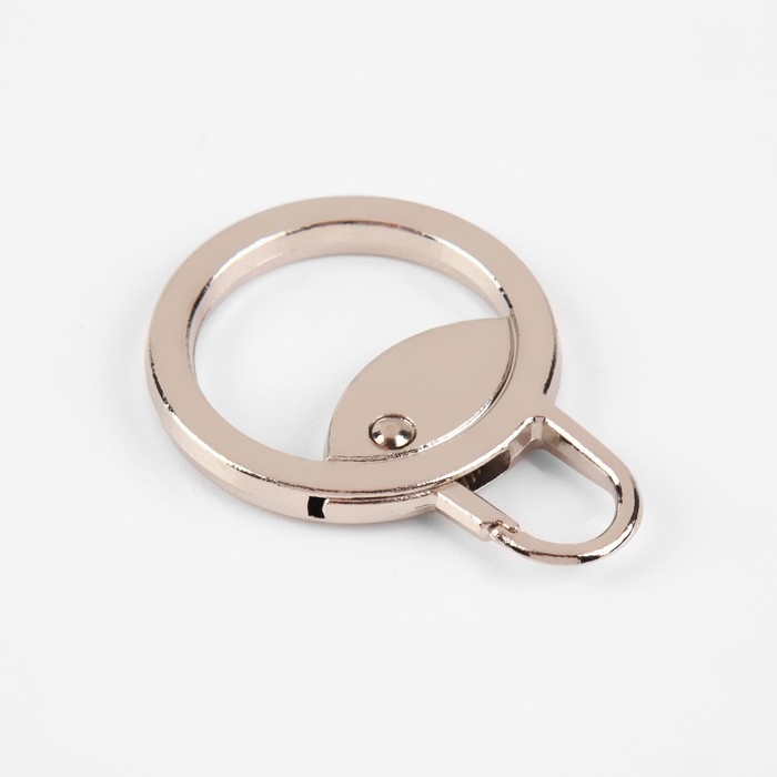 Пуллер для молнии, металлический, 3,8 &times; 2,8 см, 5 шт, цвет никель