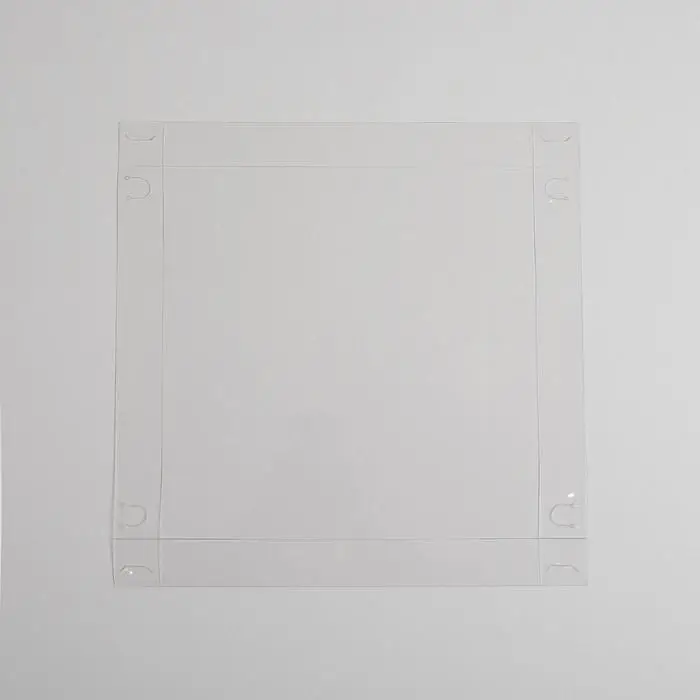 Коробка для печенья, кондитерская упаковка с пластиковой крышкой, &laquo;Для тебя!&raquo;, 21 х 21 х 3 см