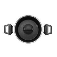 Кастрюля с крышкой 24 см Graphit-24C антипригарная 4,2 литра