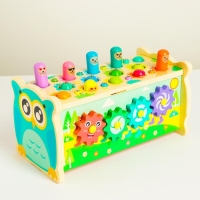 Логический центр 4 в 1 &laquo;Рыбалка, стучалка, металлофон, крутилка&raquo; 12,5х12,5х24,5 см