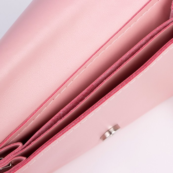 Детская сумочка &laquo;Единорожка&raquo;, отд на клапане, 15х12см