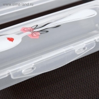 Футляр для столовых приборов Доляна, 24&times;7,5&times;3,8 см, рисунок МИКС