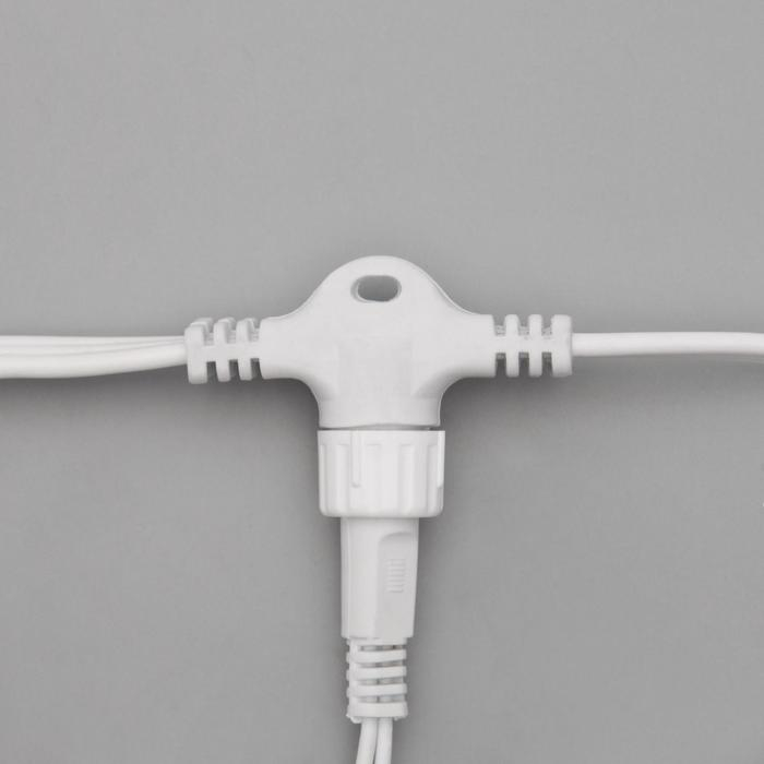 Гирлянда &laquo;Занавес&raquo; 2 х 1.5 м, IP65, УМС, белая нить, 360 LED, свечение белое, мерцание белым, 220 В