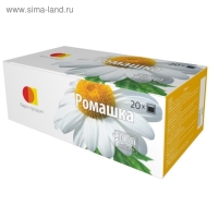 Фиточай травяной &laquo;Ромашка&raquo;, 20 фильтр-пакетов по 1,5 г.