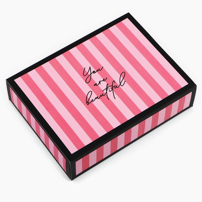 Коробка для сладостей &laquo;Ты красивая&raquo;, 20 х 15 х 5 см