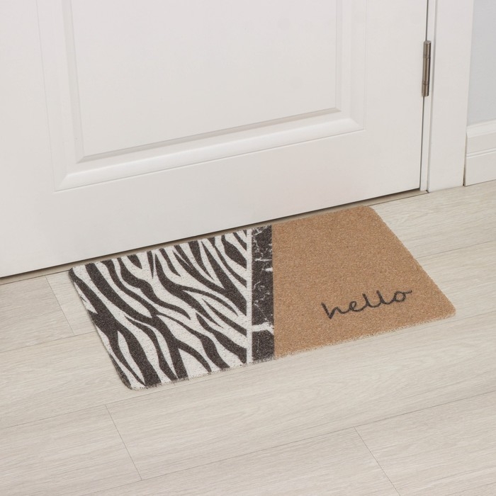 Коврик придверный Доляна &laquo;Мэнни&raquo;, 38&times;58 см